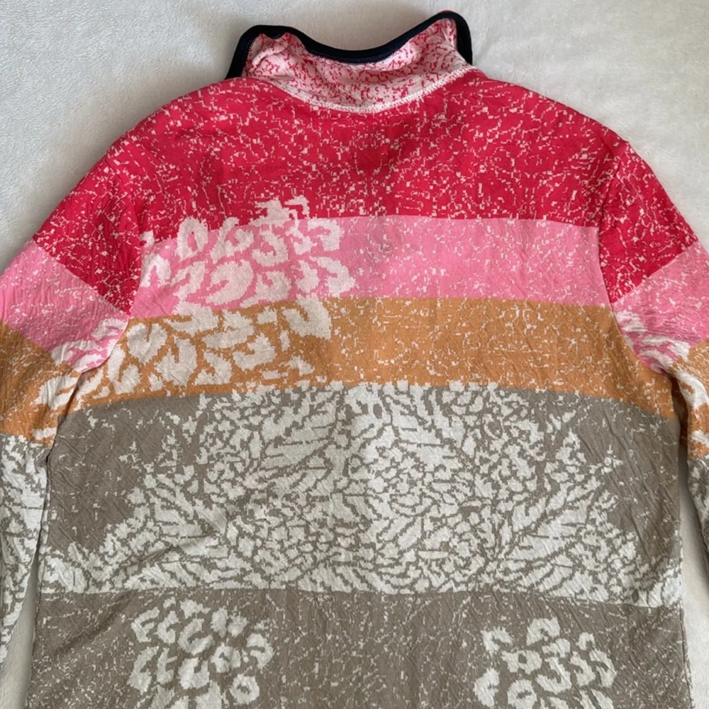 Nic + Zoe | Susana Sunset Seeker Button Front Long Cotton Cardigan Duster (M) - Picture 13 of 16